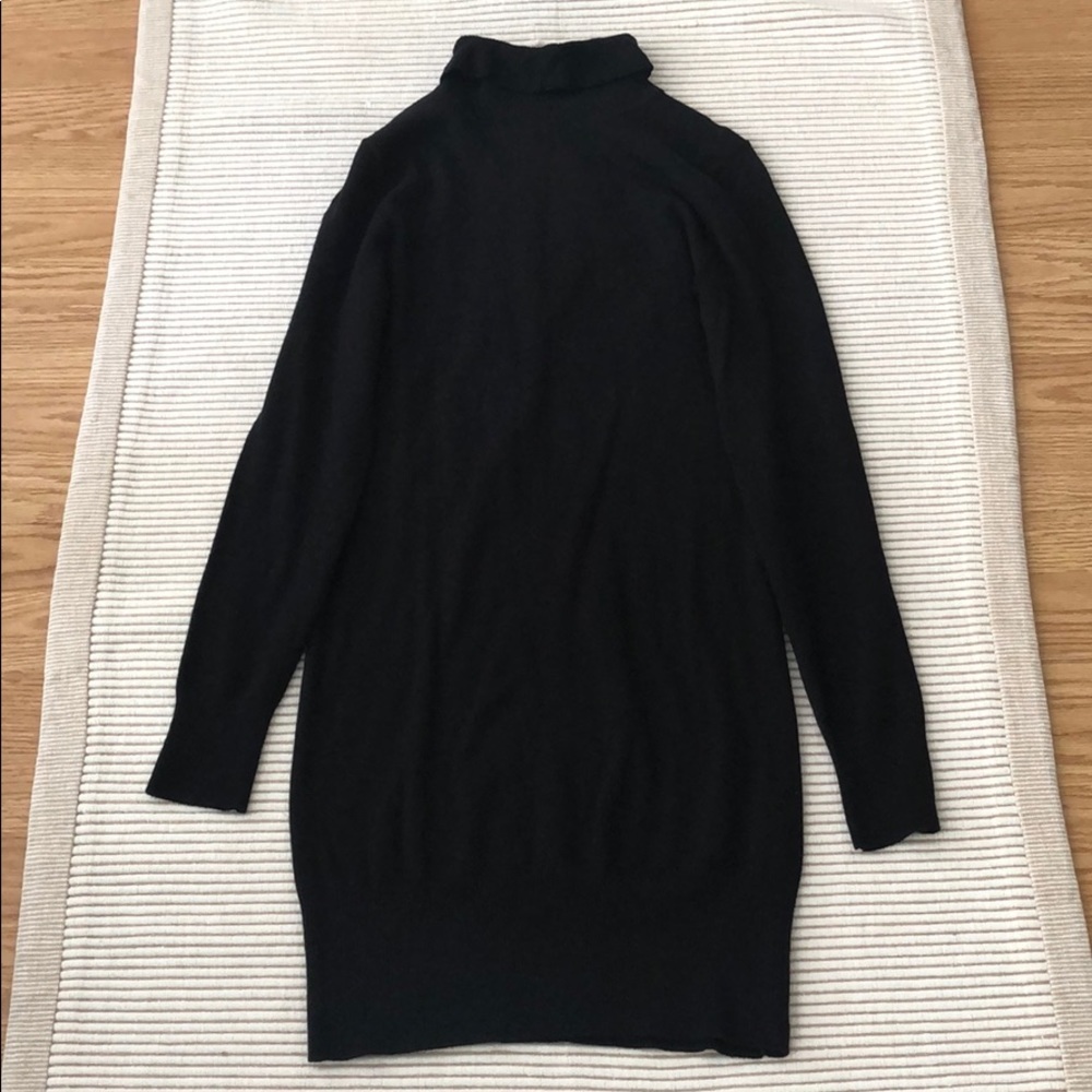 Frenchi Turtleneck Sweater Dress